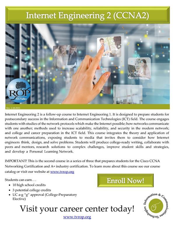  Click link for course information flyer